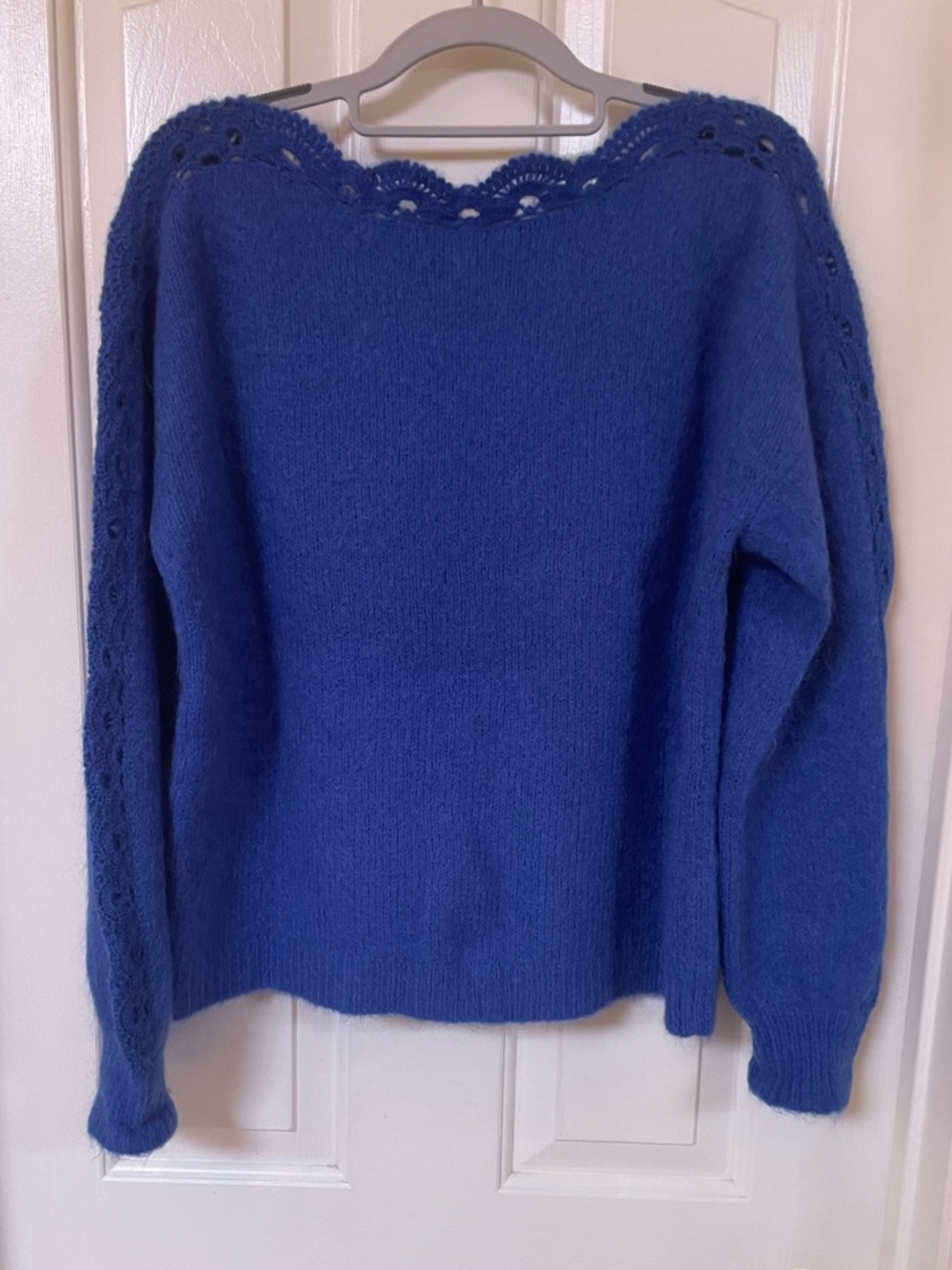 Sezane Stacy Jumper Majorelle Blue - Size L - Picture 4 of 10